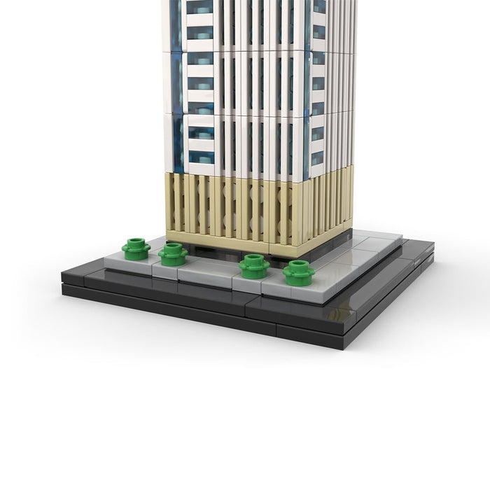 MOC - 237330 1:800 Scale De Zalmhaven Building Blocks - LesDiy - Building Blocks -