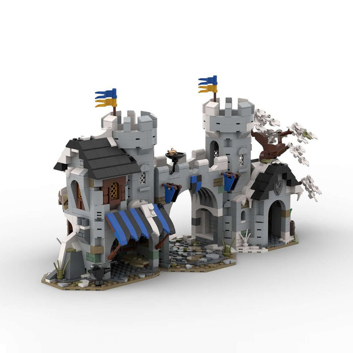 MOC - 237647 Medieval Twin Tower City Gate Building Blocks - LesDiy - Building Blocks -