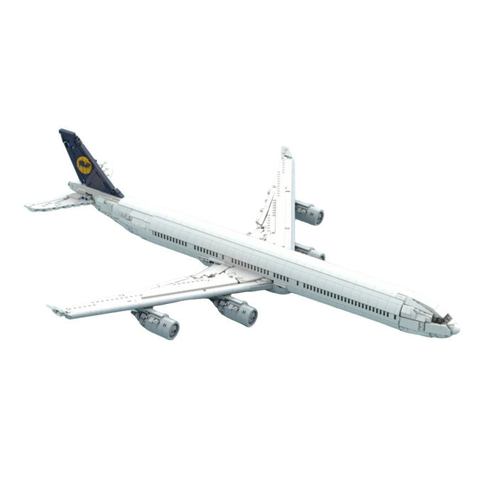 MOC - 237688 Lufthansa Airbus A340 - 600 Building Blocks - LesDiy - Building Blocks -