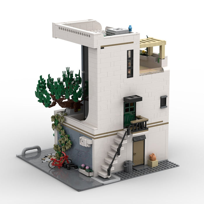 MOC - 237866 Japanese Sushi Restaurant Building Blocks - LesDiy - MOC -