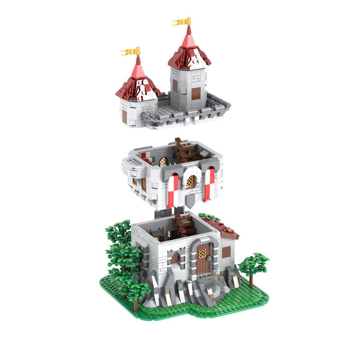 MOC-238413 Lion Knights’ Outpost Building Blocks-LesDiy-Building Blocks-