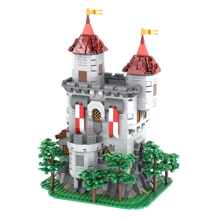MOC-238413 Lion Knights’ Outpost Building Blocks-LesDiy-Building Blocks-