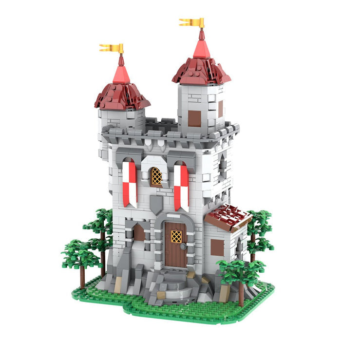 MOC-238413 Lion Knights’ Outpost Building Blocks-LesDiy-Building Blocks-