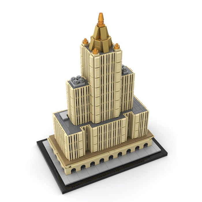 MOC - 239057 1:800 Scale New York Life Building Blocks - LesDiy - Building Blocks -