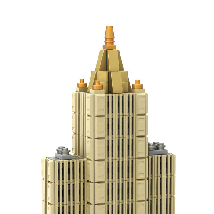 MOC - 239057 1:800 Scale New York Life Building Blocks - LesDiy - Building Blocks -