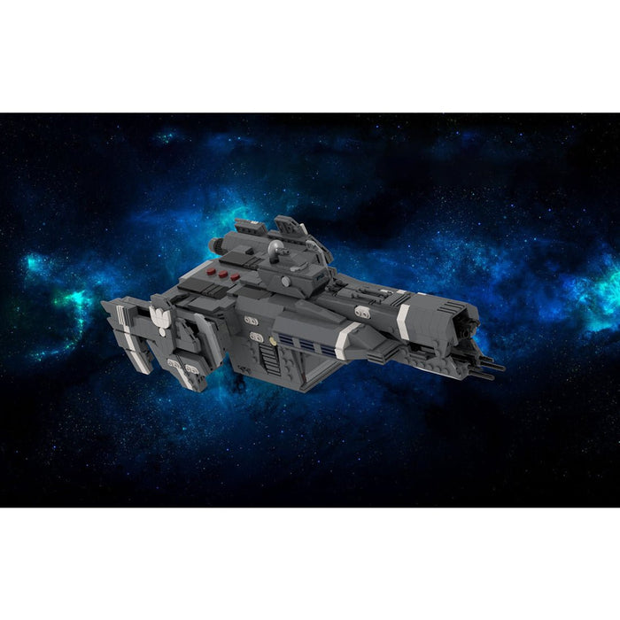 MOC - 239213 Charon - class light Frigate - UNSC Aegis Fate Building Blocks - LesDiy - building blocks -