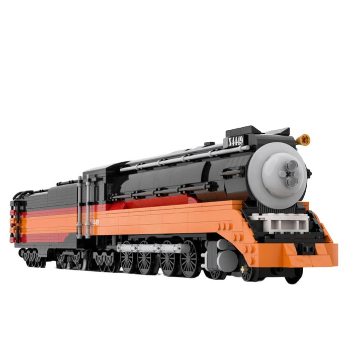MOC - 239216 Southern Pacific Daylight Building Blocks - LesDiy -