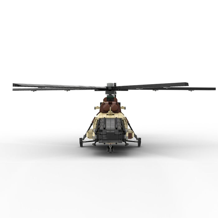 MOC - 239414 1/35 Scale MIL Mi - 17 Building Blocks - LesDiy - building blocks - Gray