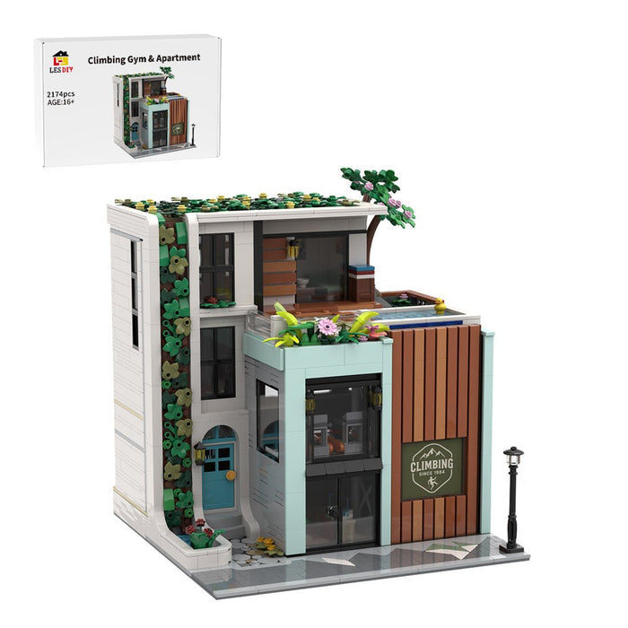 MOC - 239743 Modern Climbing Center Building Blocks - LesDiy - MOC -