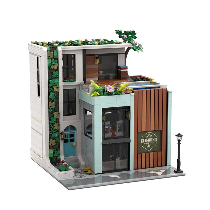 MOC - 239743 Modern Climbing Center Building Blocks - LesDiy - MOC -