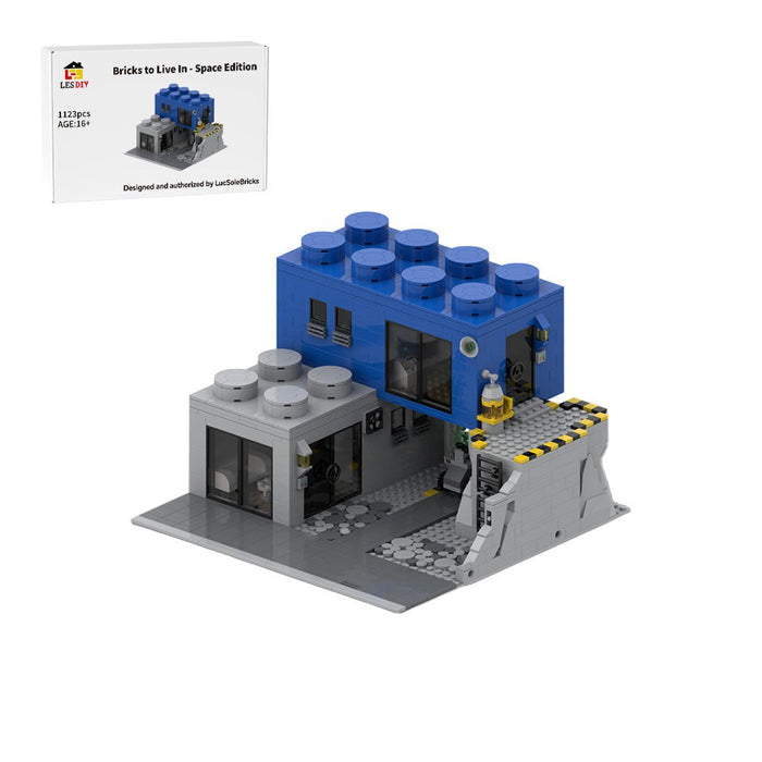 MOC-239812 Space City House Building Blocks-LesDiy-MOC-