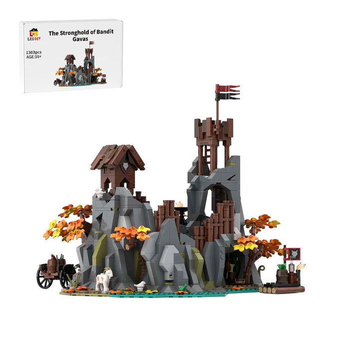 MOC - 241073 The Stronghold of Bandit Gavas Building Blocks - LesDiy - Building Blocks -