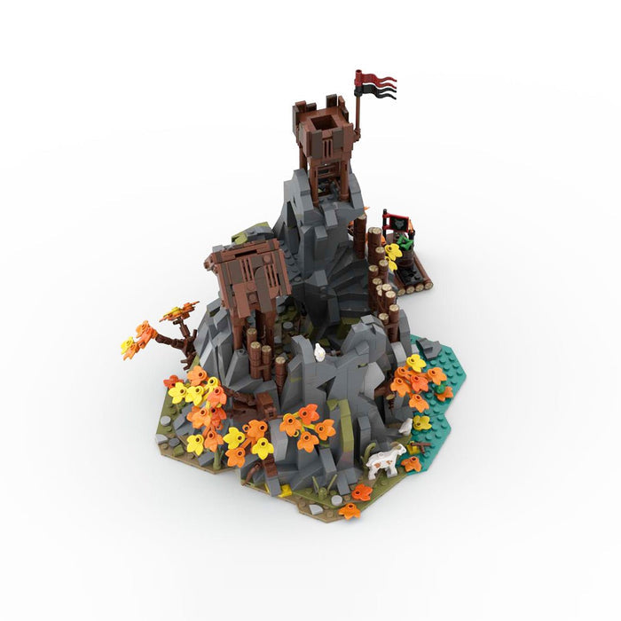 MOC - 241073 The Stronghold of Bandit Gavas Building Blocks - LesDiy - Building Blocks -
