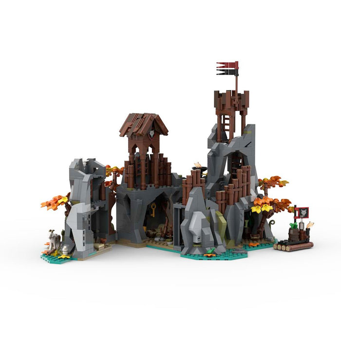 MOC - 241073 The Stronghold of Bandit Gavas Building Blocks - LesDiy - Building Blocks -