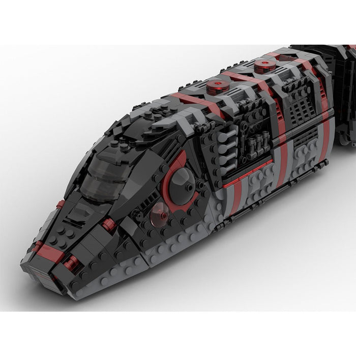 MOC - 241591 Bolt X 'Eras' Troop Transport / Recon Train Building Blocks - LesDiy - MOC -