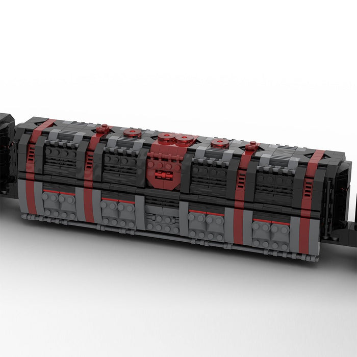 MOC - 241591 Bolt X 'Eras' Troop Transport / Recon Train Building Blocks - LesDiy - MOC -