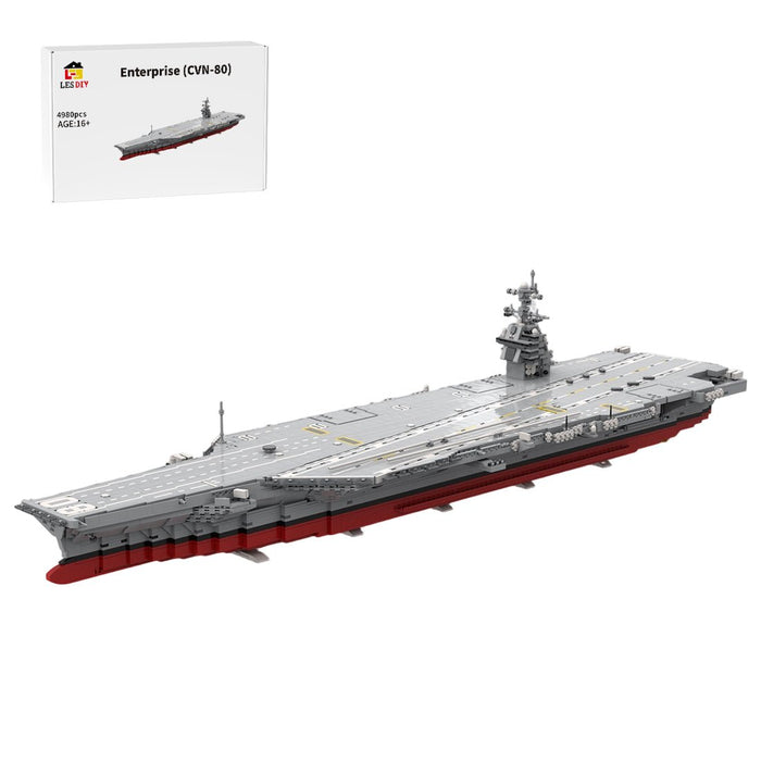MOC - 241814 USS Enterprise (CVN - 80) Building Blocks - LesDiy -