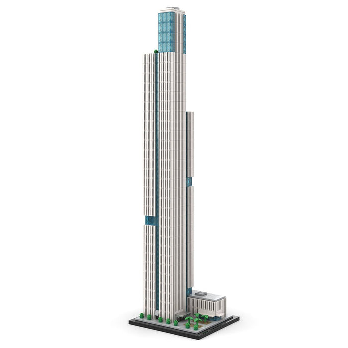 MOC - 241968 1:800 Scale Tower 1 at Nanjing Financial City Building Blocks - LesDiy - Building Blocks -