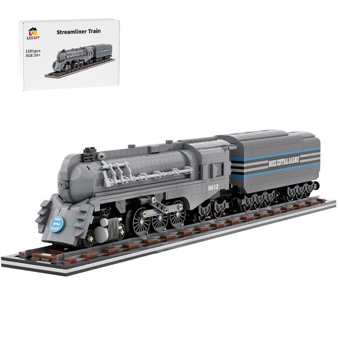MOC - 242027 Hudson Streamliner Building Blocks - LesDiy -