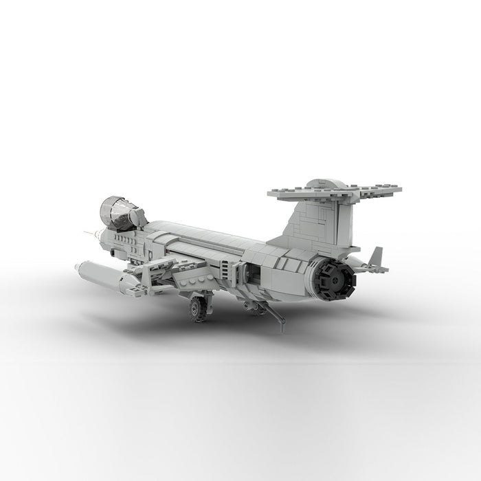 MOC - 242444 1/35 Scale F - 104 StarFighter Building Blocks - LesDiy - building blocks -