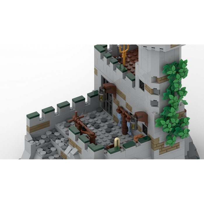 MOC-243062 Kraken Prison Island Outpost Medieval Building Blocks-LesDiy-MOC-
