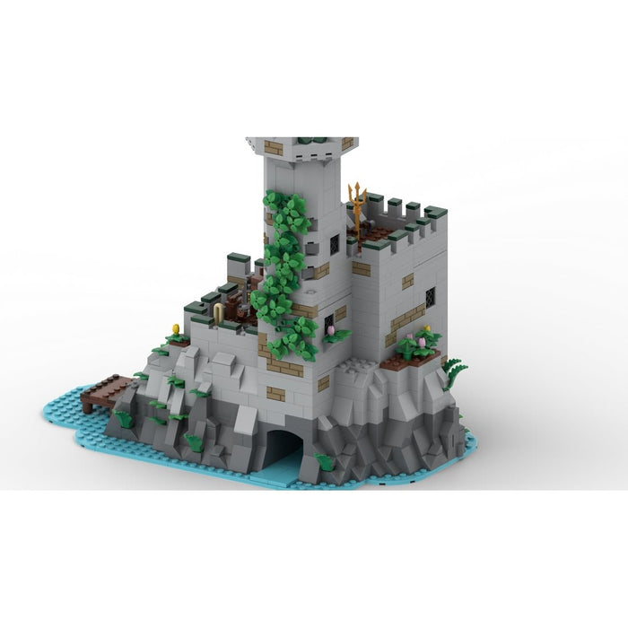 MOC-243062 Kraken Prison Island Outpost Medieval Building Blocks-LesDiy-MOC-