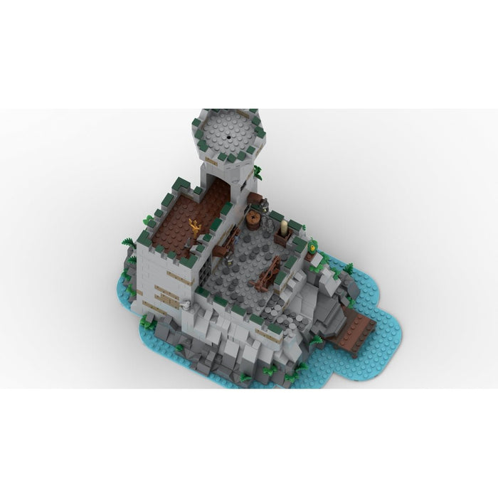 MOC-243062 Kraken Prison Island Outpost Medieval Building Blocks-LesDiy-MOC-