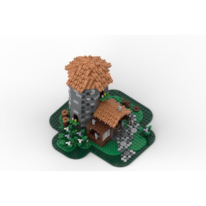 MOC-243065 Pigeon Keeper's House Medieval Village Building Blocks-LesDiy-MOC-