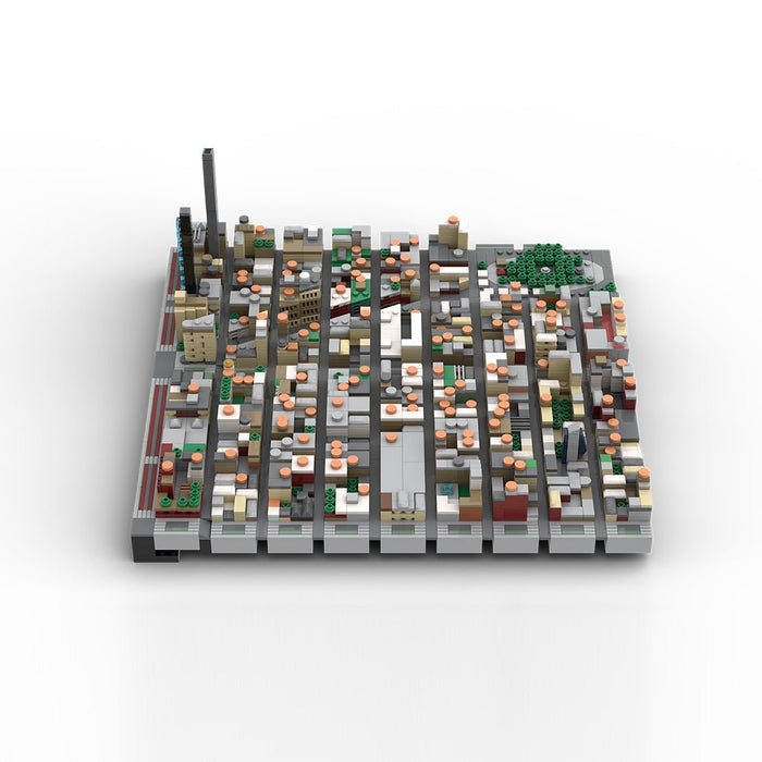 MOC - 243095 1/2000 Scale Manhattan Midtown Flatiron District Building Blocks - LesDiy - Building Blocks -