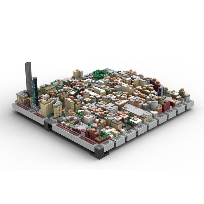 MOC - 243095 1/2000 Scale Manhattan Midtown Flatiron District Building Blocks - LesDiy - Building Blocks -