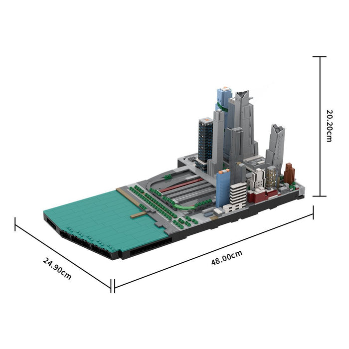 MOC - 243095 1/2000 Scale Manhattan Midtown Hudson Yards Building Blocks - LesDiy - Building Blocks -