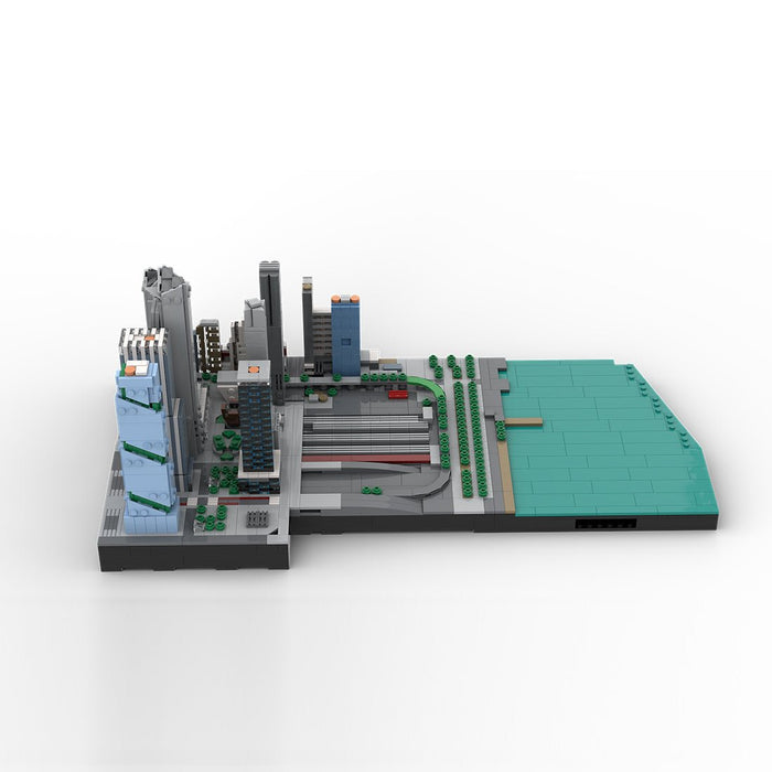 MOC - 243095 1/2000 Scale Manhattan Midtown Hudson Yards Building Blocks - LesDiy - Building Blocks -