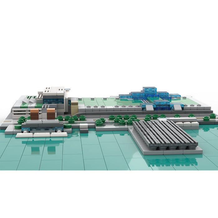 MOC - 243095 1/2000 Scale Manhattan Midtown Javits Center Building Blocks - LesDiy - Building Blocks -