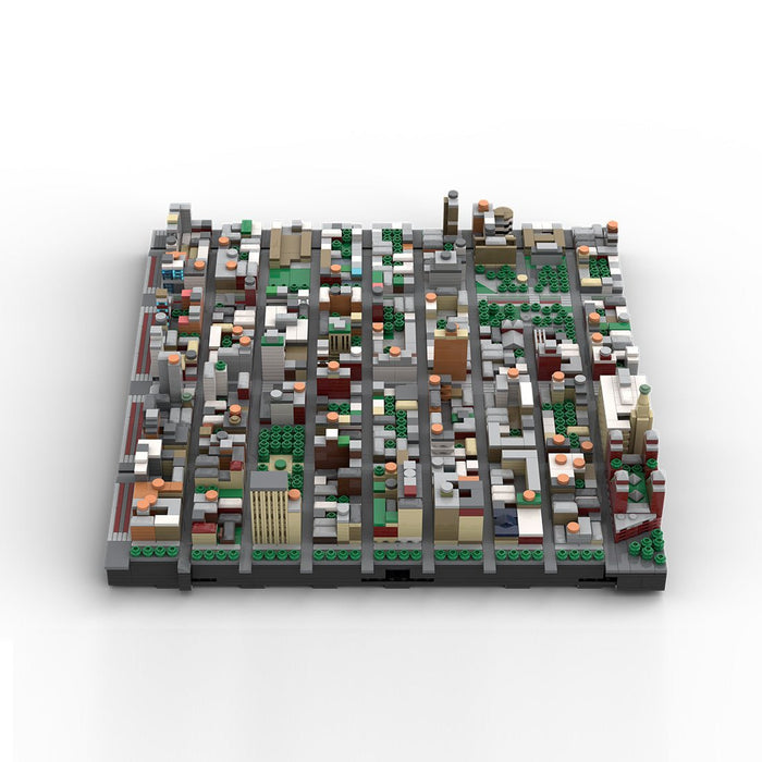 MOC - 243095 1/2000 Scale Midtown Manhattan Gramercy Building Blocks - LesDiy - Building Blocks -