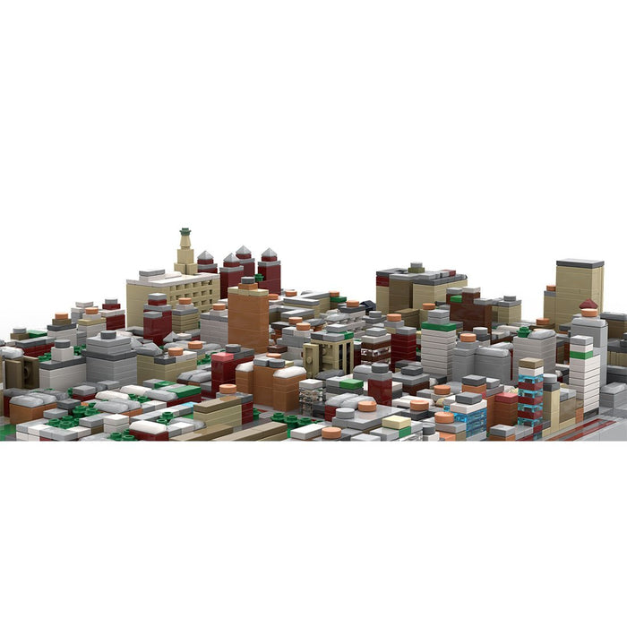 MOC - 243095 1/2000 Scale Midtown Manhattan Gramercy Building Blocks - LesDiy - Building Blocks -