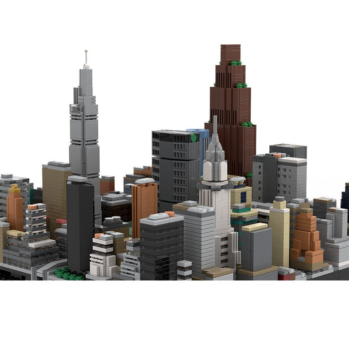 MOC - 243095 1/2000 Scale Midtown Manhattan Grand Central Buildig Blocks - LesDiy - Building Blocks -