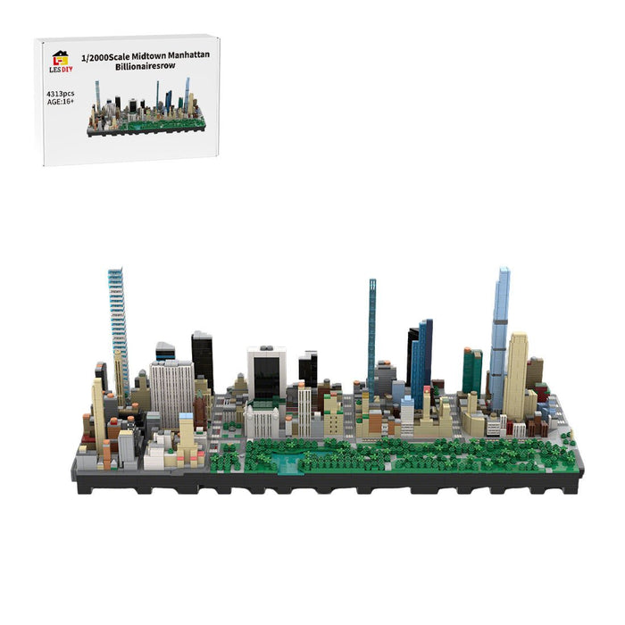 MOC - 243095 Midtown Manhattan - Billionairesrow Building Blocks - LesDiy - Building Blocks -