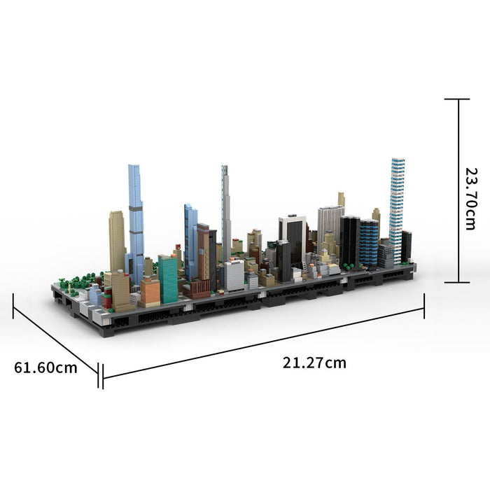 MOC - 243095 Midtown Manhattan - Billionairesrow Building Blocks - LesDiy - Building Blocks -