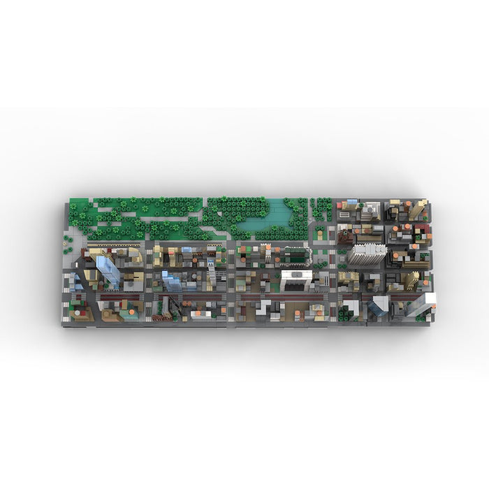 MOC - 243095 Midtown Manhattan - Billionairesrow Building Blocks - LesDiy - Building Blocks -