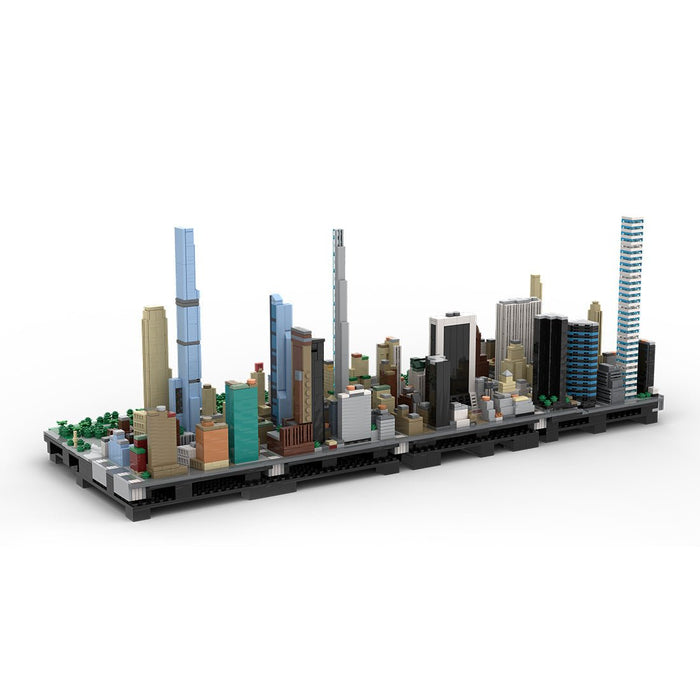 MOC - 243095 Midtown Manhattan - Billionairesrow Building Blocks - LesDiy - Building Blocks -