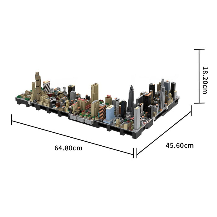 MOC - 243095 Midtown Manhattan - Centralmidtown Building Blocks - LesDiy - Building Blocks -