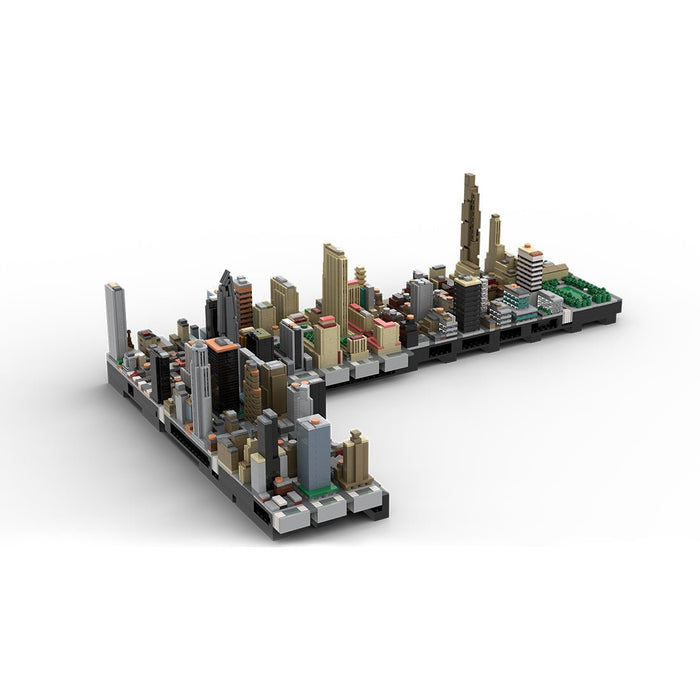 MOC - 243095 Midtown Manhattan - Centralmidtown Building Blocks - LesDiy - Building Blocks -