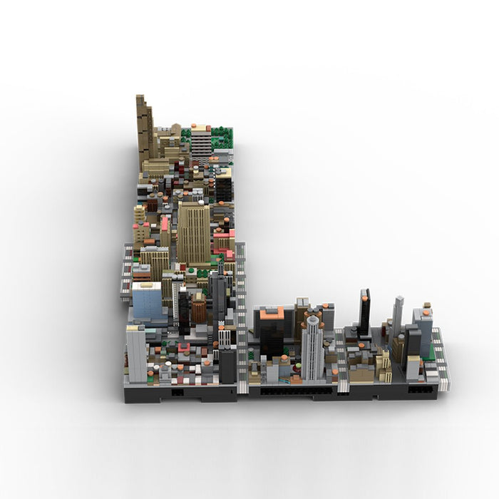 MOC - 243095 Midtown Manhattan - Centralmidtown Building Blocks - LesDiy - Building Blocks -