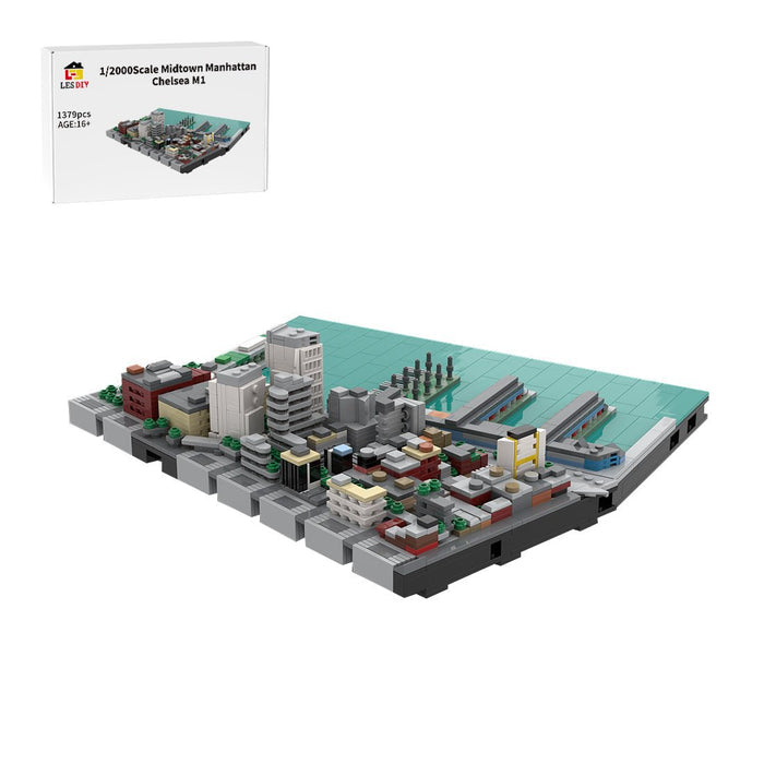 MOC - 243095 Midtown Manhattan - Chelsea M1 Building Blocks - LesDiy - Building Blocks -