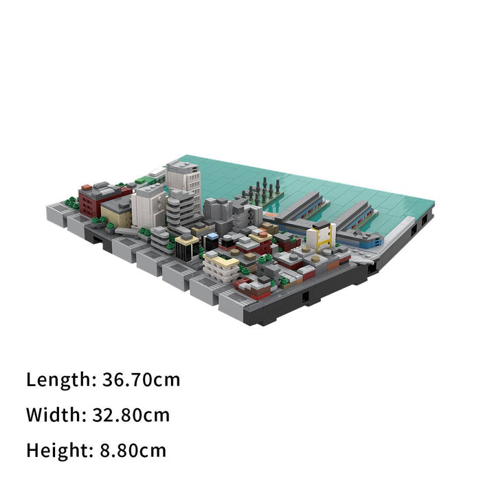 MOC - 243095 Midtown Manhattan - Chelsea M1 Building Blocks - LesDiy - Building Blocks -