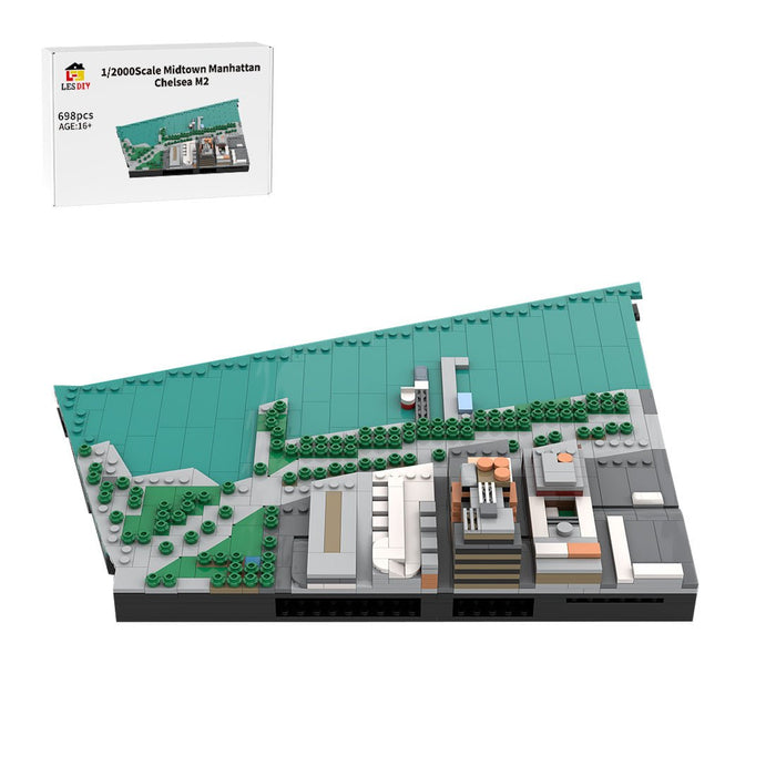 MOC - 243095 Midtown Manhattan - Chelsea M2 Building Blocks - LesDiy - Building Blocks -