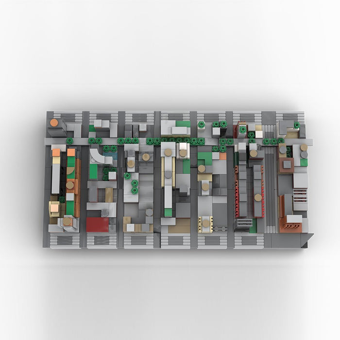 MOC - 243095 Midtown Manhattan - Chelsea M3 Building Blocks - LesDiy - Building Blocks -