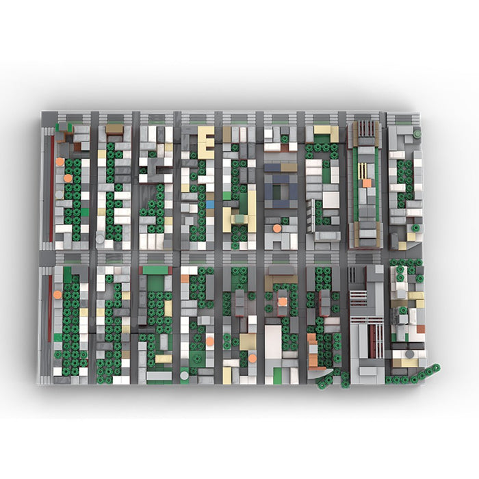 MOC - 243095 Midtown Manhattan - Chelsea M4 Building Blocks - LesDiy - Building Blocks -