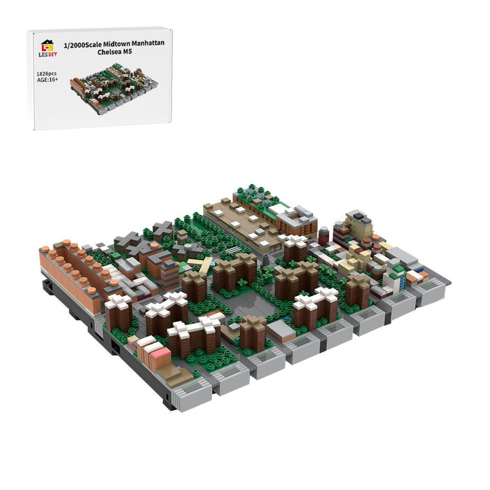 MOC - 243095 Midtown Manhattan - Chelsea M5 Building Blocks - LesDiy - Building Blocks -