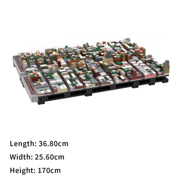 MOC - 243095 Midtown Manhattan - Chelsea M6 Building Blocks - LesDiy - Building Blocks -